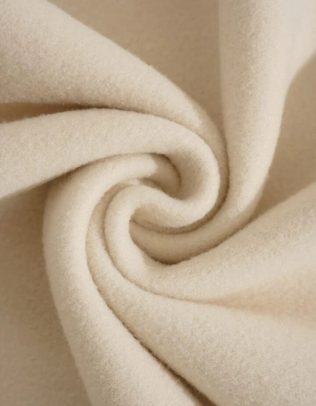 Cute Beige Hoodie for Women – Pastel Bunny Pullover Hoodie